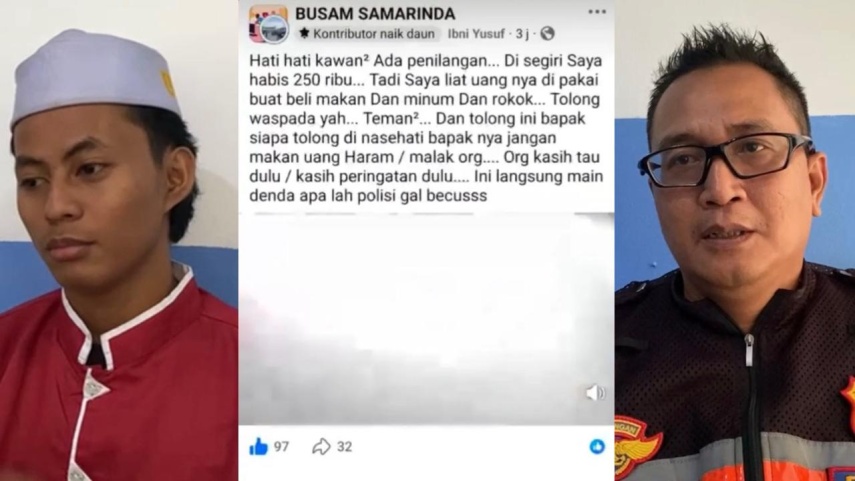 Klarifikasi Dugaan Pungli Dishub Samarinda di Pasar Segiri, Pengendara Akui Salah Paham dan Minta Maaf