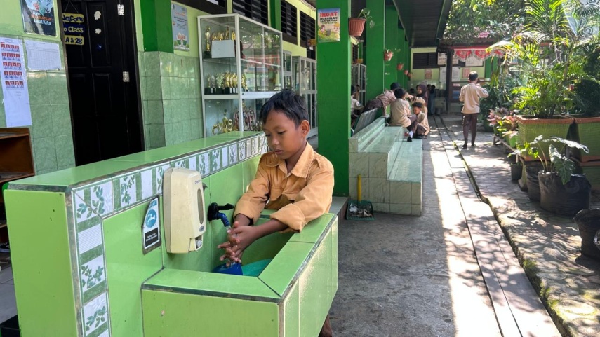Dukung Program GESIT, SDN 001 Bontang Selatan Biasakan Siswa Kelola Sampah Mandiri