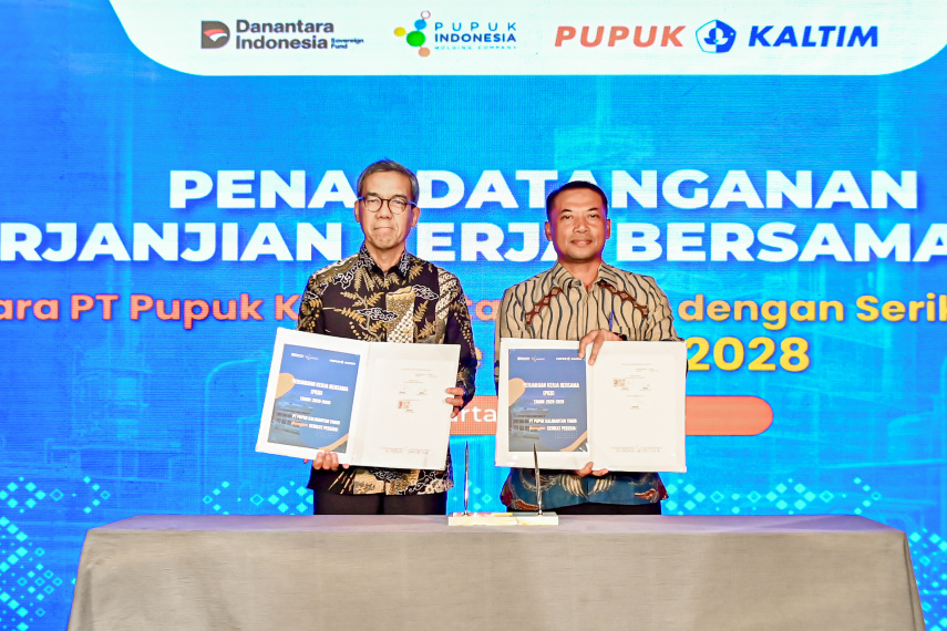 Perkuat Hubungan Industrial, Pupuk Kaltim dan Serikat Pekerja Sepakati PKB Periode 2026–2028, Menaker Yassierli Beri Apresiasi