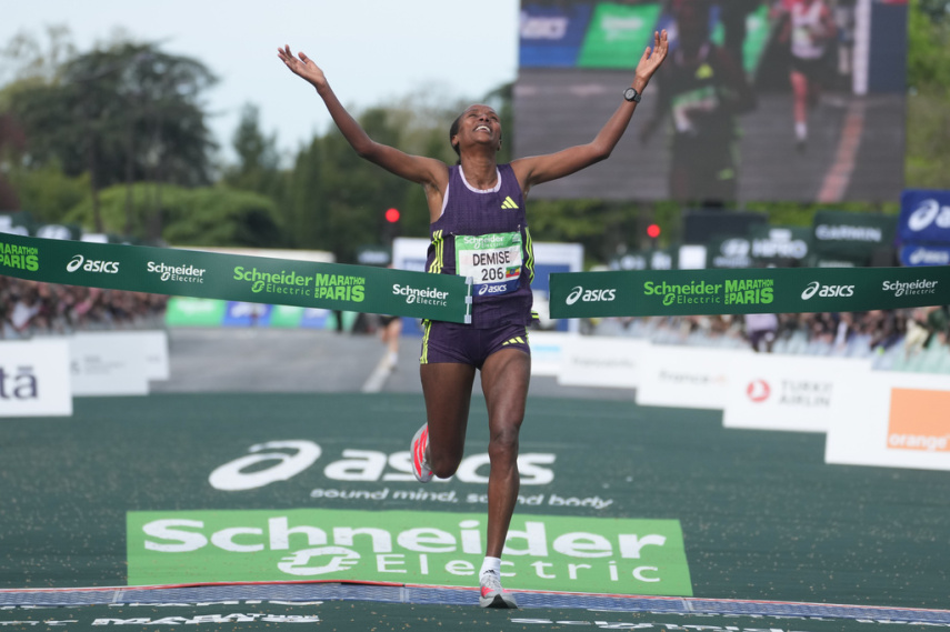 Yemaneberhan Crippa wins Paris Marathon, Ethiopia's Shure Demise smashes record in women’s race