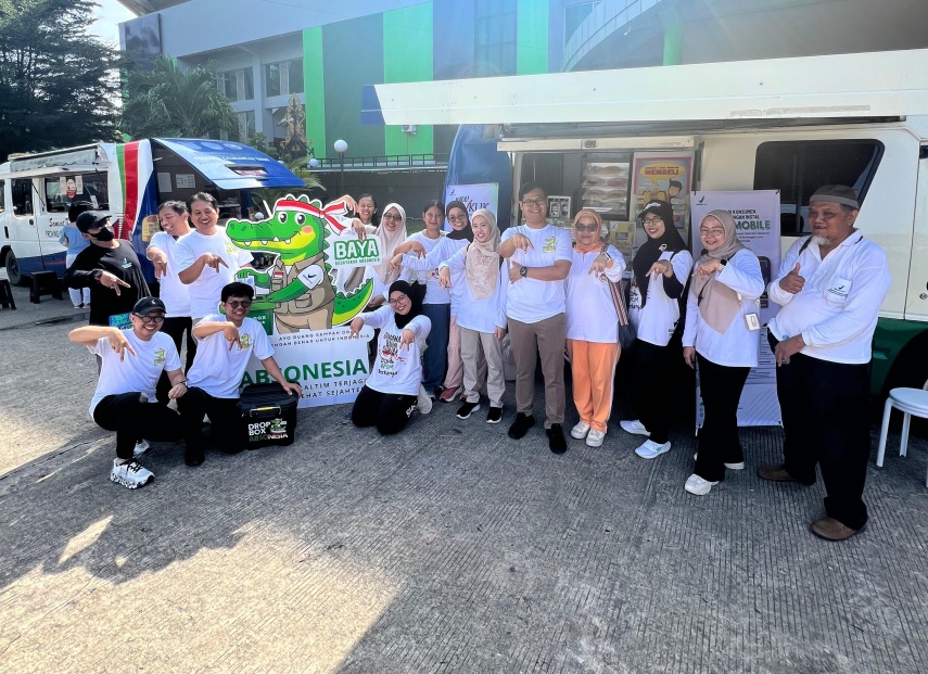 BBPOM Samarinda-STIKSAM Luncurkan Gerakan ABSONESIA di CFD Sempaja, Edukasi Warga Buang Sampah Obat