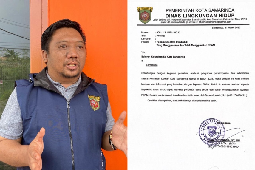 Bantah Isu Kas Daerah Menipis di Balik Pendataan Warga Non PDAM, DLH Samarinda Sebut Retribusi Sampah Sudah Ada Sejak 2006