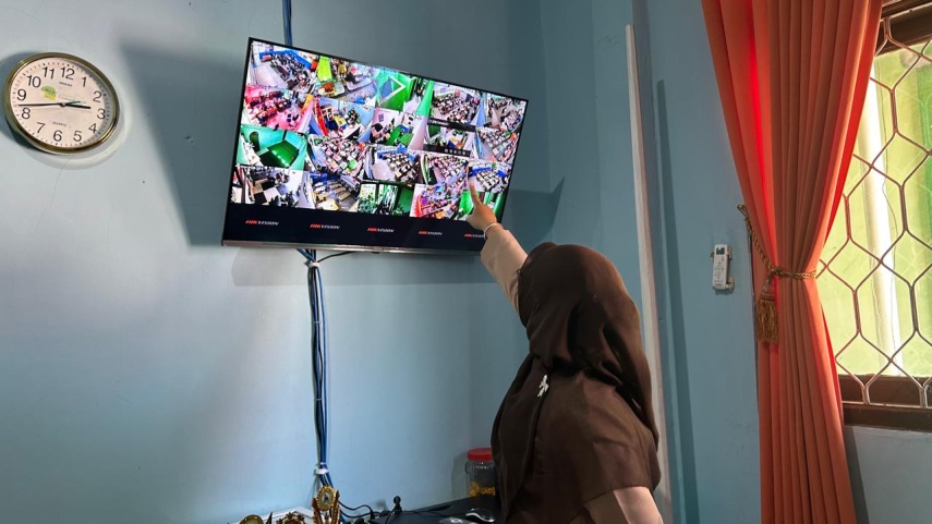 SDN 001 Bontang Selatan Terima Bantuan CCTV, Perkuat Keamanan dan Monitoring Siswa