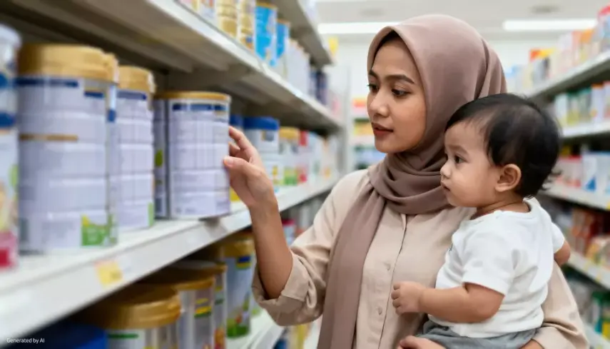 Cermat Pilih Susu Formula: Dokter Ingatkan Orang Tua Jangan Terkecoh Klaim Kemasan