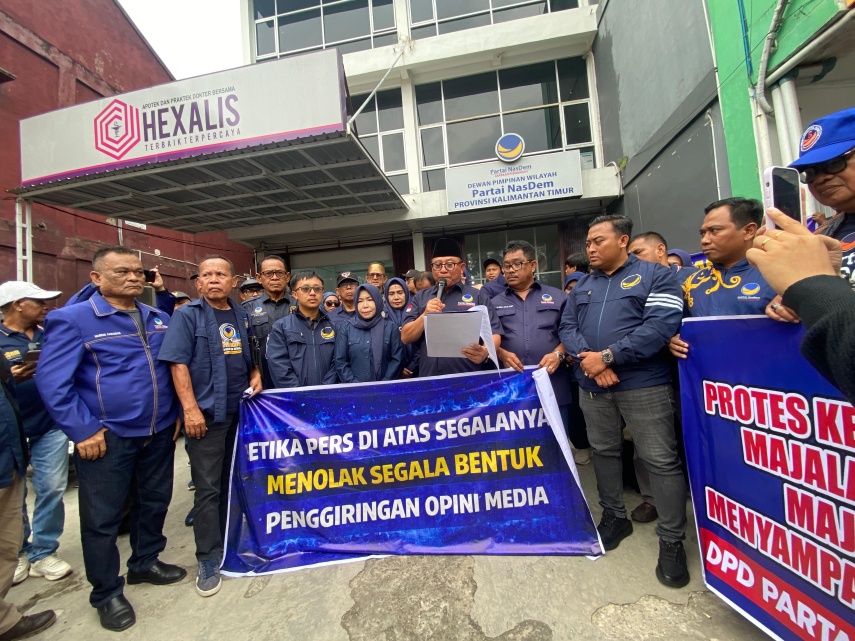 Sebut Berita Tempo Tidak Berimbang, NasDem Kaltim Tolak Keras Isu Merger dengan Gerindra