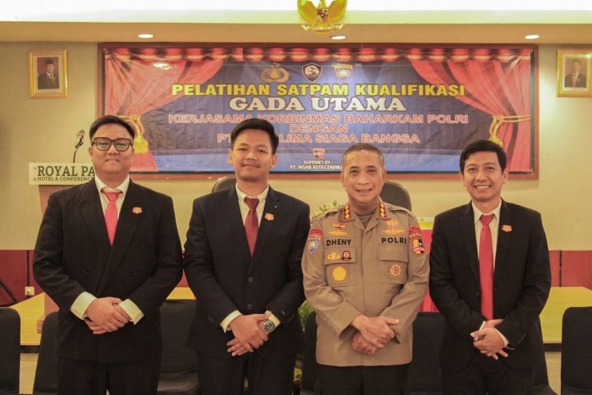 Gandeng Baharkam POLRI, Personel Keamanan PLN UIP KLT Kini Kantongi Sertifikat Gada Utama