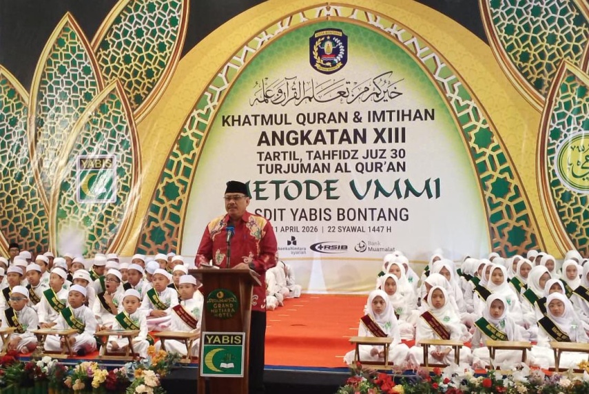 Pj Sekda Apresiasi Munaqosah SD IT Yabis, Hasilkan Generasi Cinta Al-Qur’an