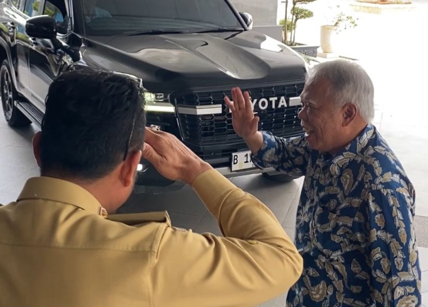Bertemu Gubernur Rudy Mas'ud, Kepala OIKN Basuki Hadimuljono Ungkap Perkembangan IKN