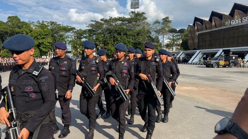 Amankan Demo 21 April, Kapolda Kaltim Siagakan 2.263 Personel dan Pagar Kawat