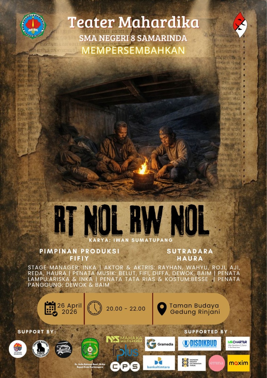 7 Tahun Sunyi, Pentas Tunggal Teater Mahardika Kembali: Bawa Kisah Menggugat Pikiran dan Perasaan