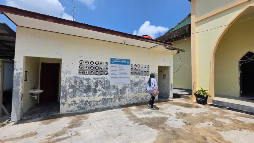 Tingkatkan Kenyamanan Siswa, Disdikbud Bontang Rehabilitasi Toilet SDN 003 Bontang Utara