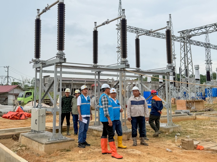 PLN Kebut Pembangunan GI 150 kV Bontang Lestari Demi Perkuat Ekonomi Kaltim