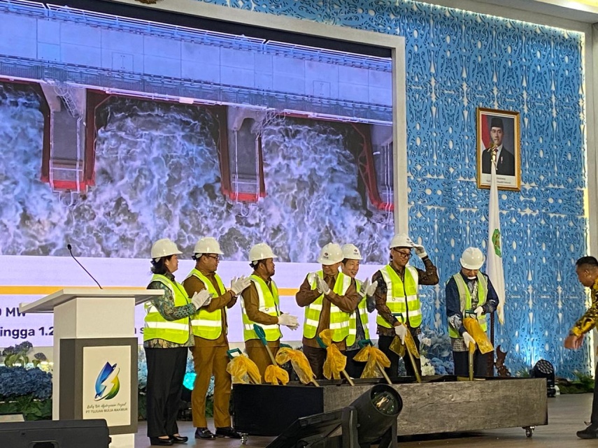 Hashim Djojohadikusumo Dukung Proyek PLTA Batoq Kelo, Gubernur Rudy Mas'ud Tekankan Pemerataan Energi di Pelosok Kaltim