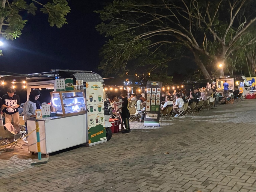 Parkir Teras Samarinda Kerap Meluber, Dishub Usulkan Opsi Tutup Tenant UMKM Saat Event Besar