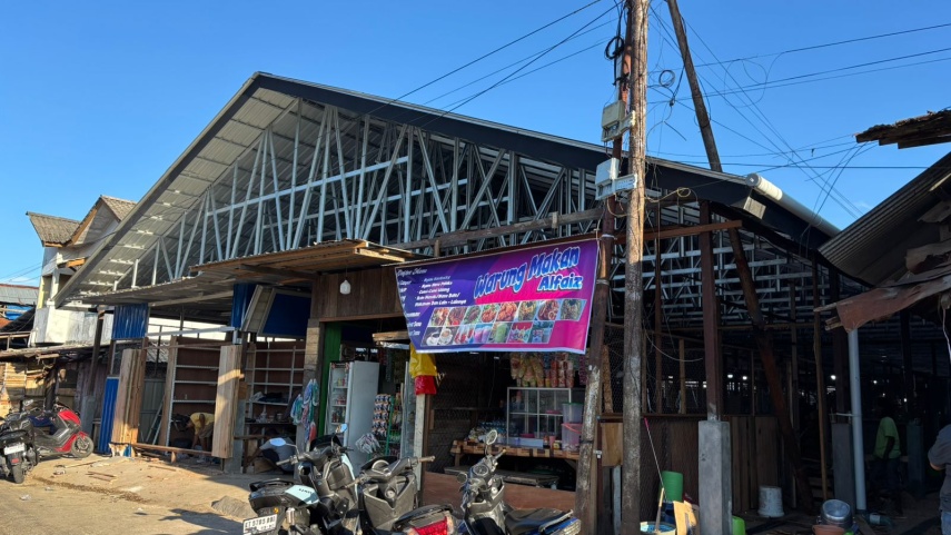 Lapak Semipermanen Pasar Segiri Rampung, DPRD Samarinda Minta Ada Penataan Jangka Panjang