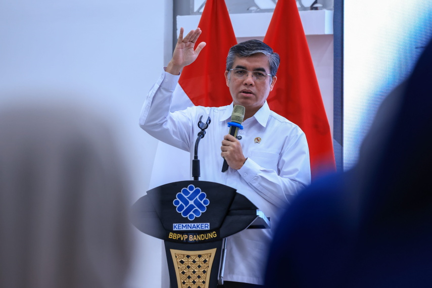 Transformasi BLK 2026, Menaker: Tak Hanya Pelatihan Tapi Juga Klinik Produktivitas