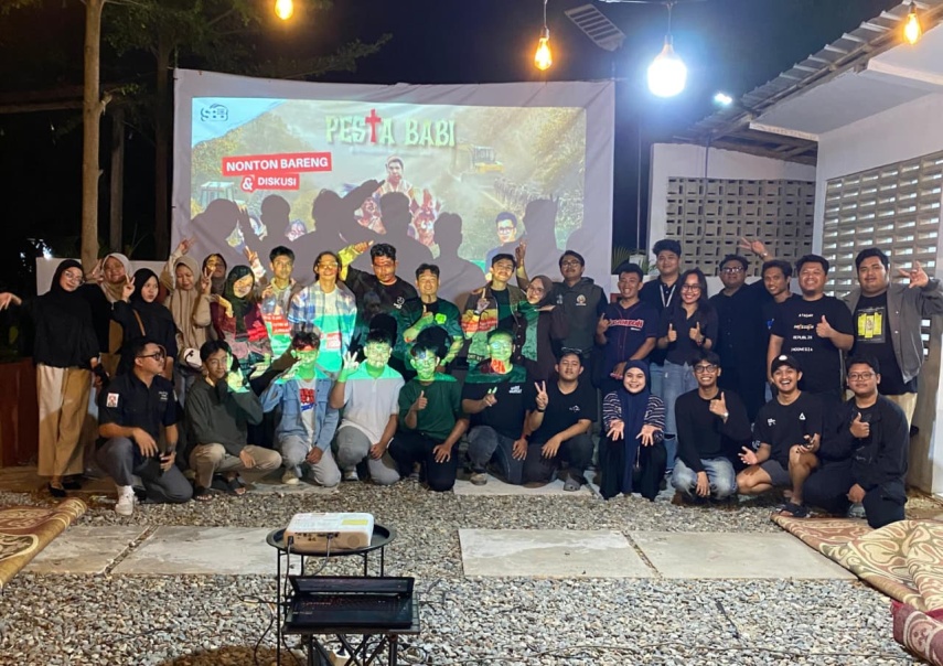 Nobar “Pesta Babi” di Bontang: Papua dan Kaltim dalam Luka yang Serupa