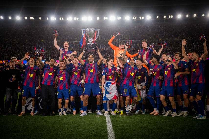 Barcelona Juara La Liga 2025/2026 Usai Tekuk Real Madrid 2-0 di El Clasico