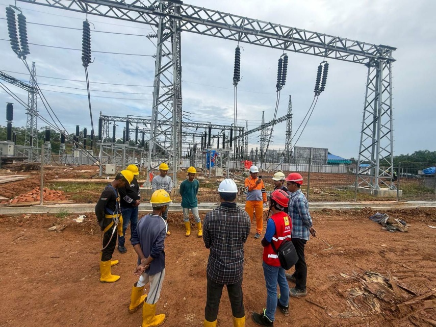 PLN Percepat Proyek Gardu Induk Grogot, Perkuat Interkoneksi Listrik Kaltim-Kalsel