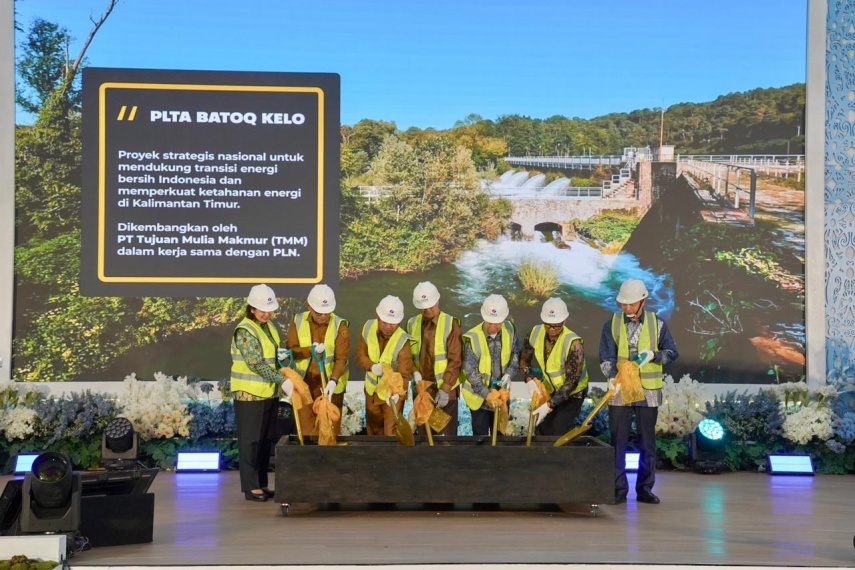 Gelar Groundbreaking, PLTA Batoq Kelo 300 MW Siap Pasok Energi Bersih di Kaltim