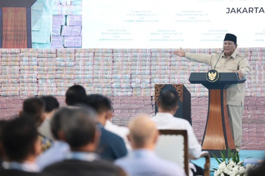 Tepis Indonesia Kolaps terkait Pelemahan Rupiah, Prabowo: Rakyat Desa Tak Pakai Dolar
