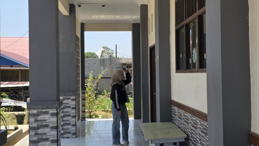 Tingkatkan Keamanan Sekolah, SDN 002 Bontang Barat Pasang 25 CCTV Baru