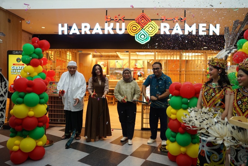 Haraku Ramen Buka Gerai Perdana di Samarinda, Prioritaskan Pemberdayaan SDM Lokal