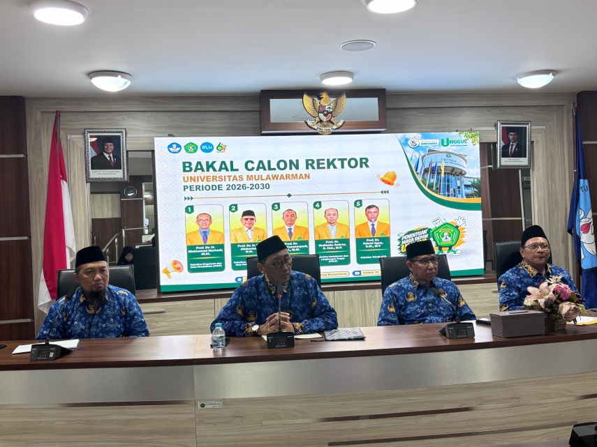Kick Off Pemilihan Rektor Unmul 2026-2030, Panitia Ungkap Lima Bakal Calon Terpilih