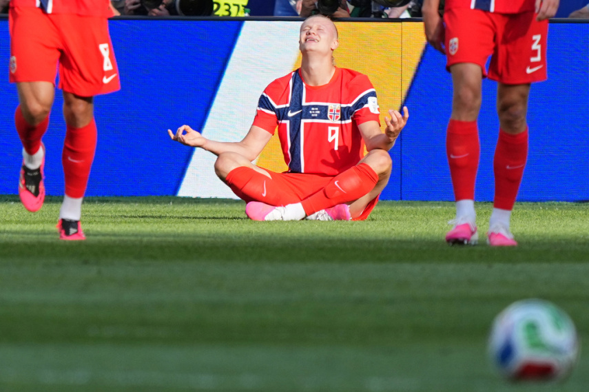 Erling Haaland scores twice, adds assist in World Cup debut as Norway tops Iraq 4-1 in Group I