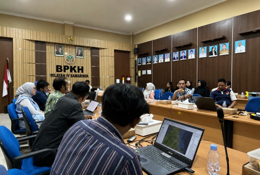 PLN UIP KLT dan BPKH IV Samarinda Evaluasi Tata Batas Empat Kawasan Hutan