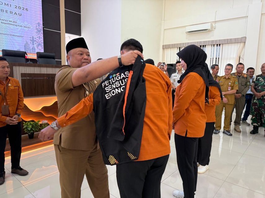Sensus Ekonomi 2026, Wabup Berau Sebut jadi Acuan Pembangunan Daerah di Bidang Usaha