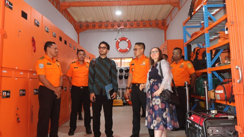 Perkuat Sinergi Operasi SAR, Konjen Australia Kunjungi Basarnas Balikpapan