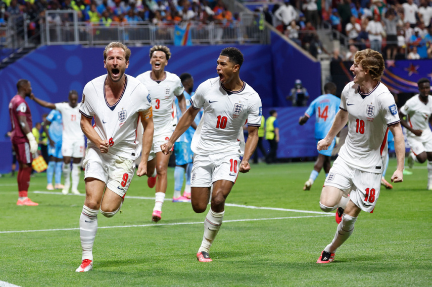 Harry Kane sends England into the round of 16 of the World Cup after 2-1 win against Congo