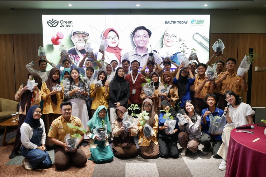 Persiapkan Masa Depan Kaltim Pasca Tambang, Green Zetizen Training Kenalkan Pekerjaan Hijau ke 30 Pelajar Samarinda