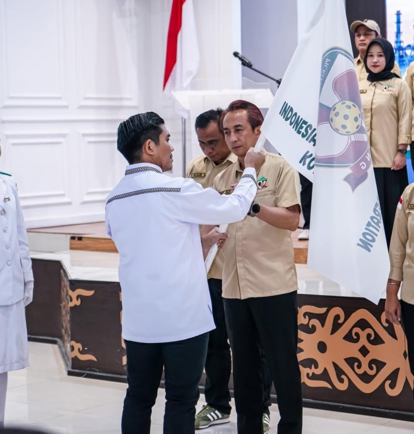Dilantik Ketua IPF Bontang, Rustam Bidik Sekolah dan Komunitas Jadi Basis Pengembangan Pickleball