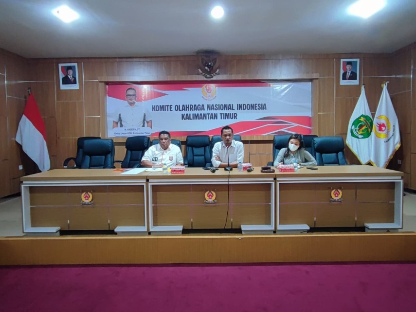 Menyesuaikan Agenda Gubernur, Pelantikan Pengurus KONI Kaltim Diundur ke 12 Juli