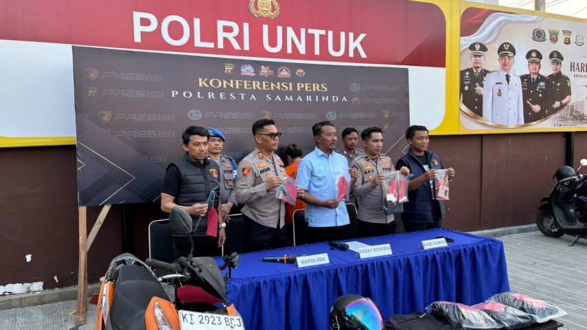 Polresta Samarinda Ringkus Spesialis Pembobol Minimarket, Satu Pelaku Masih ABH
