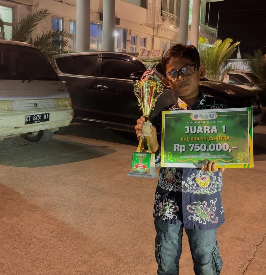 Siswa SDN 009 Bontang Selatan Raih Juara 1 TQA Putra FASI Tingkat Kota Bontang