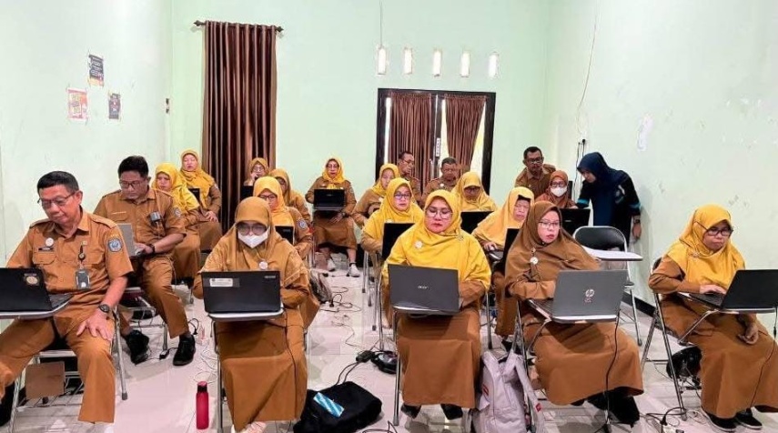 Disdikbud Bontang Gelar Uji Kompetensi Kenaikan Jabatan Guru, Dorong Profesionalisme Tenaga Pendidik