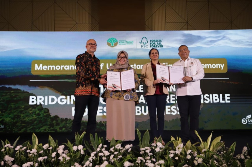 Kemenhut dan FSC Jalin Kerja Sama Strategis Perkuat Pengelolaan Hutan Berkelanjutan