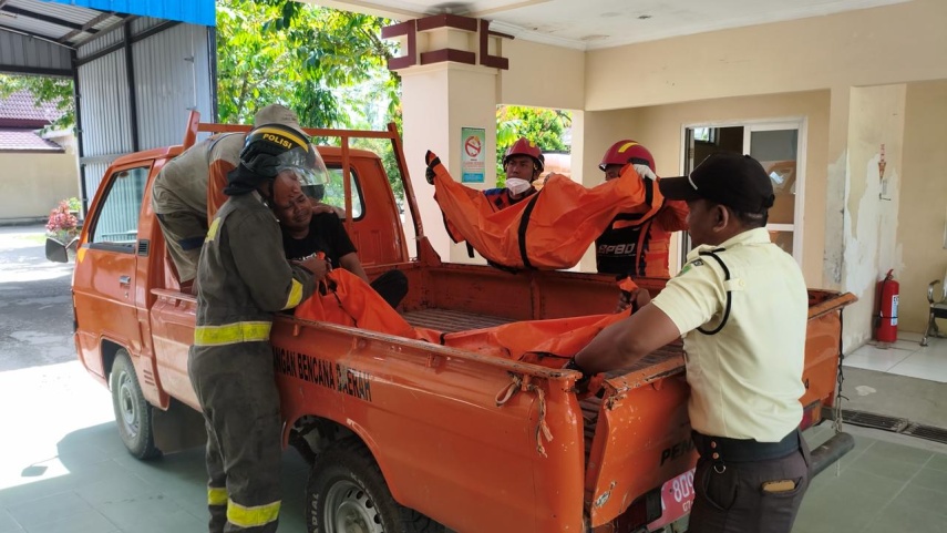 Evakuasi Korban Pakai Mobil Pikap, BPBD PPU Dorong Pengadaan Ambulans Darurat