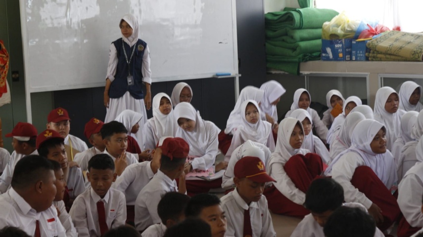 MPLS SMPN 9 Bontang Tekankan Pencegahan Bullying Sejak Hari Pertama Pertama