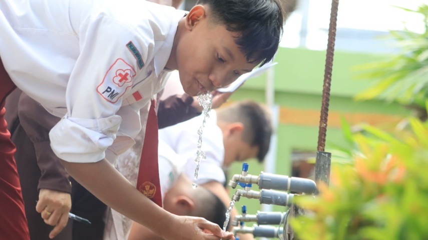 MPLS SMPN 9 Bontang Bekali Siswa Baru Materi Bersuci dan Tata Cara Wudhu