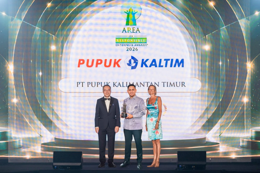 Pupuk Kaltim Raih Penghargaan AREA 2026, Pertegas Komitmen Bangun Ekonomi Inklusif