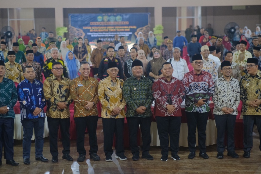 Hadiri Rakor FKUB se-Kaltim, Wabup Gamalis Tekankan Komitmen Jaga Harmonisasi Umat Beragama
