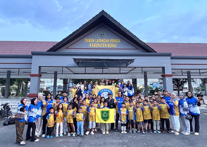 Lepas 59 Atlet Taekwondo ke Malinau, Wabup Gamalis Puji Kesiapan Kontingen Berau