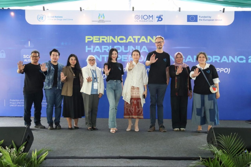 Pemerintah dan PBB Komitmen Berantas Perdagangan Orang di Era Digital