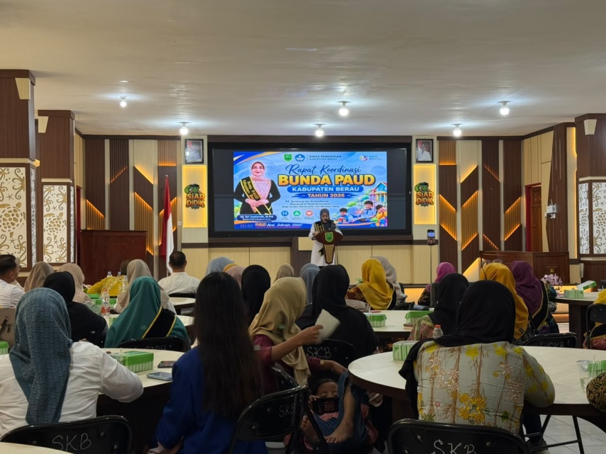 Rakor Bunda PAUD Berau, Dorong Kolaborasi Demi Pendidikan Anak yang Berkualitas