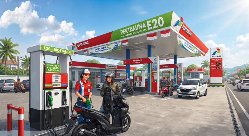 Pemerintah Targetkan Implementasi BBM Campuran Etanol 20 Persen Berjalan pada 2029