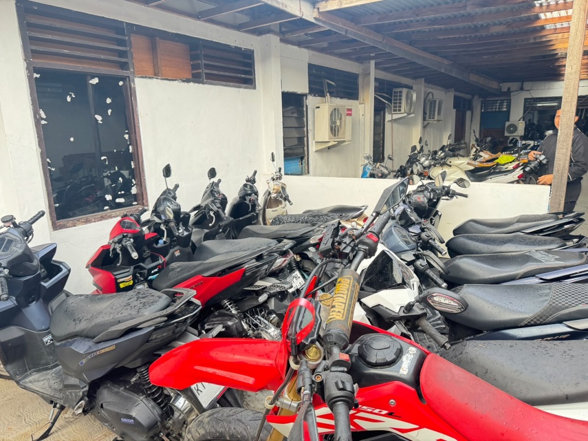 Belasan Pemuda Balap Liar di Jalur Tenggarong-Samarinda, 12 Motor Diamankan Satlantas Polres Kukar